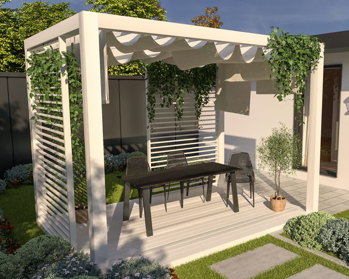 Compton Outdoor Dining Table detail view 2